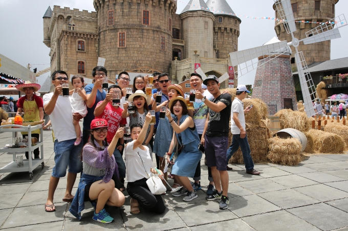 Khu du lịch Bà Nà HIlls.