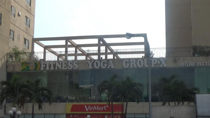 Tầng 1 và 2A được cho thuê để kinh doanh thương mại.