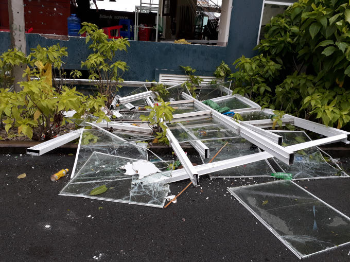 Cận cảnh hiện trường tan hoang của k&iacute; t&uacute;c x&aacute; hiện đại nhất Việt Nam sau một cơn mưa