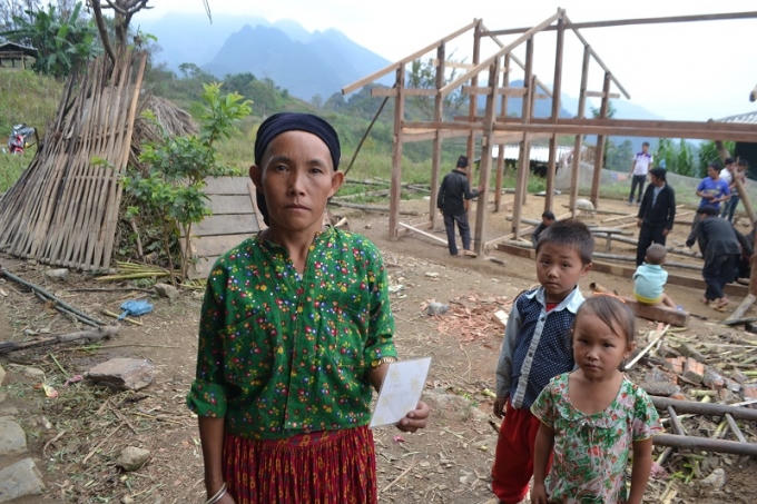Bà Lù Thị Máy. (Ảnh: Đức Họ).