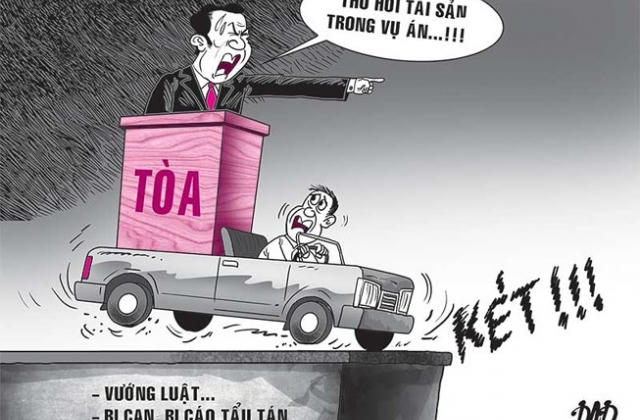 Thi hành những vụ án kinh tế, tham nhũng lớn: Khó khăn do tài sản bị che giấu, hoặc tẩu tán