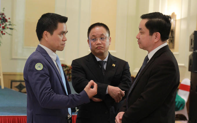 Đông đảo Doanh nhân đển tham dự buổi lễ.