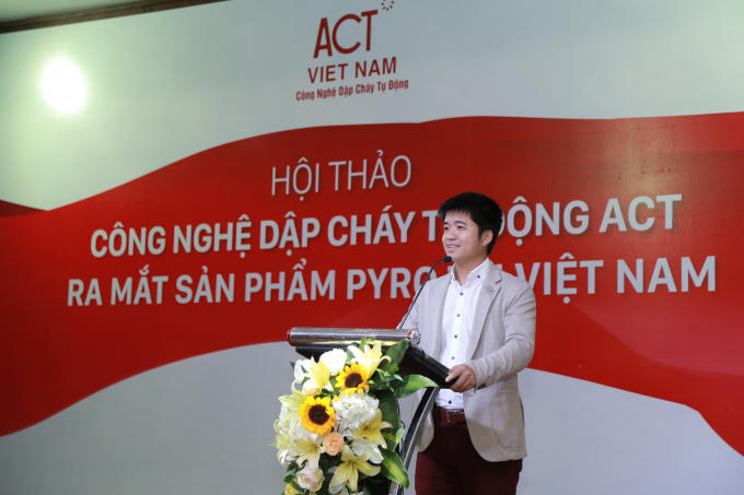 Chủ tịch HĐQT Công ty cổ phần thương mại Pyrovia - Đỗ Thành Văn.