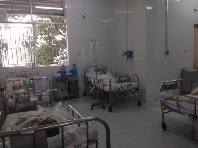 Cả 4 nạn nhân đều bị bỏng rất nặng.