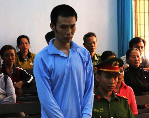 Bị cáo Bùi Khắc Đại tại phiên tòa.