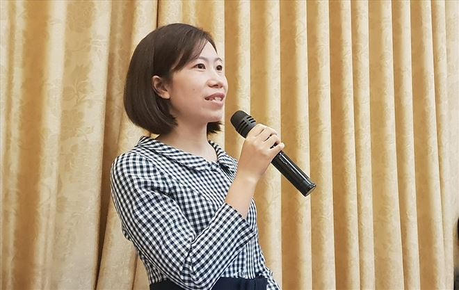 Giáo viên Dương Thị Phương Thảo chia sẻ nghề giáo quá áp lực.