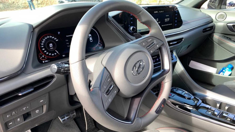 Chốt ngày ra mắt Hyundai Sonata N-Line, một vài thông số hot bất ngờ lộ diện - Ảnh 2.