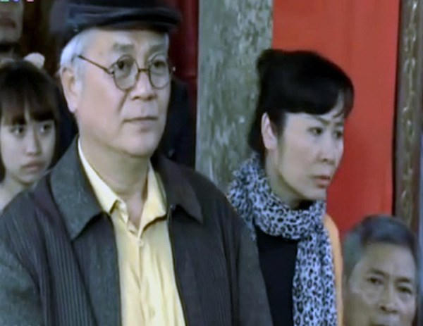 Nghệ sỹ Duy Thanh trong phim “Bão qua làng.” (Ảnh: ĐLP)