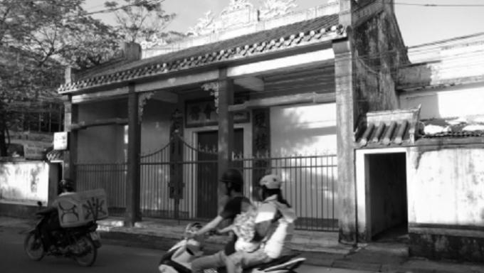 Hội quán của người Hoa ở phố cổ Gia Hội. (Ảnh: Nguyễn Văn Toàn)