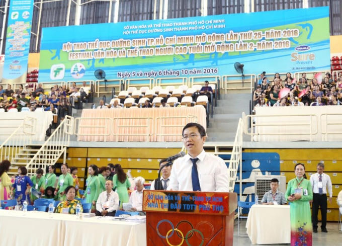 Ông Mai Thanh Việt – Giám đốc Marketing ngành hàng Sữa Bột Vinamilk chia sẻ về hành trình chăm sóc sức khỏe cho người cao tuổi của Vinamilk.