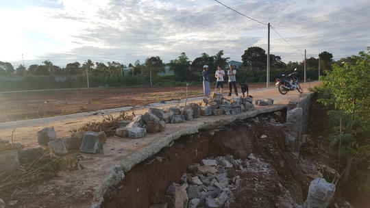 Một vị trí đất nông nghiệp được tách thửa, rao bán tại phường Yên Thế