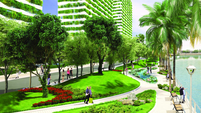 Căn hộ xanh chính phẩm trở thành xu thế của BĐS Việt Nam.