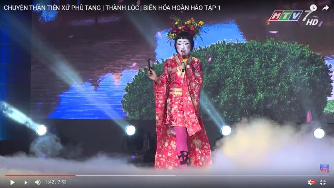 Đức Phúc với màn hóa thân thành NSƯT Thành Lộc.