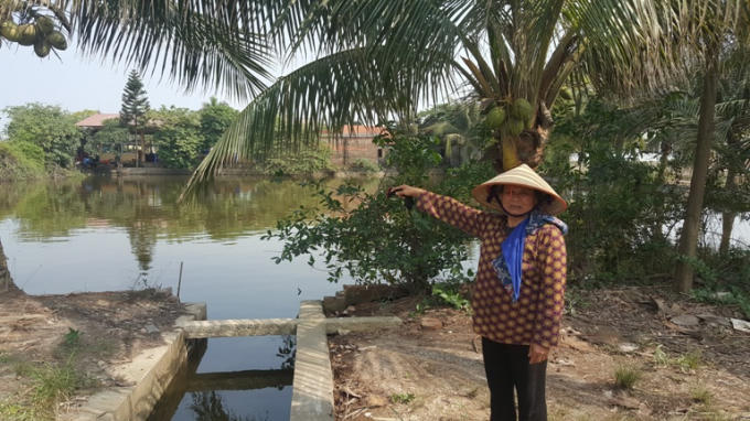 Khu đất rộng gần 2 hecta của hộ gia đình bà Dích bị UBND quận Hải An ra Thông báo thu hồi.