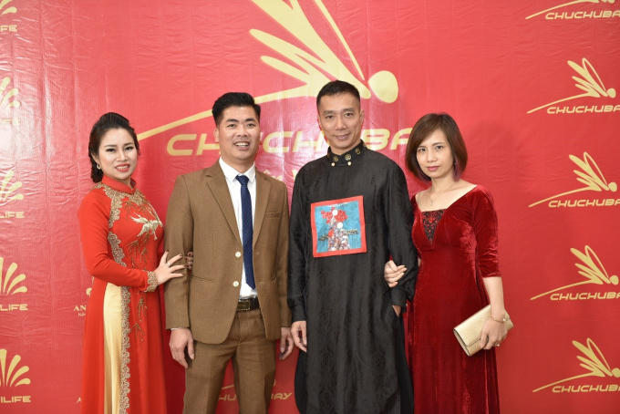 Buổi tiệc có sự tham gia của NTK áo dài dát vàng, doanh nhân, cố vấn cấp cao Đỗ Trịnh Hoài Nam