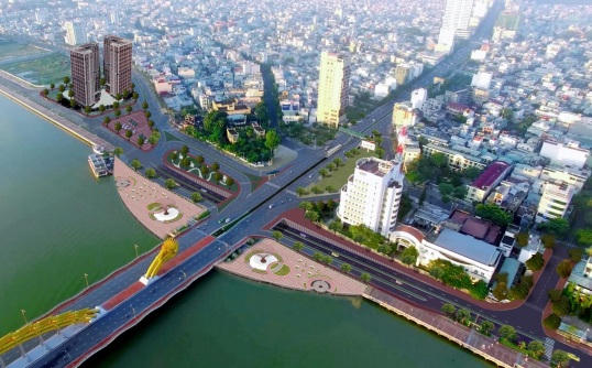 Phối cảnh tổng thể phương án hầm chui qua Nút giao thông Tây cầu Rồng