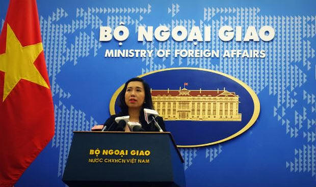 Người phát ngôn Bộ Ngoại giao Lê Thị Thu Hằng.