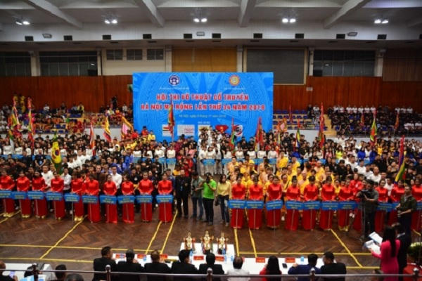 Toàn cảnh buổi lễ khai mạc.