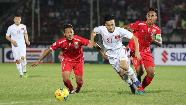 Đội tuyển Việt Nam luôn chiếm ưu thế lớn trước Myanmar ở các kỳ AFF Cup.