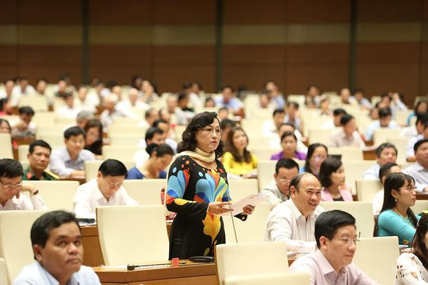 ĐB Nguyễn Thị Kim Bé (đoàn Kiên Giang).