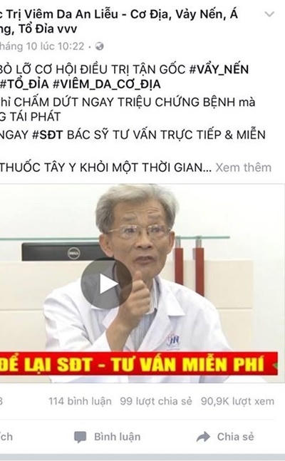 Clip do Thiên Phú Đường làm cũng bị cắt ghép sử dụng trái phép.
