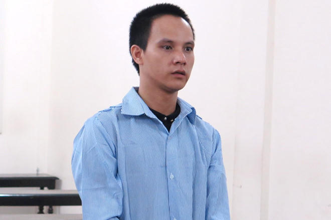 Bị cáo Nhẫn tại tòa. (Ảnh: Zing.vn)