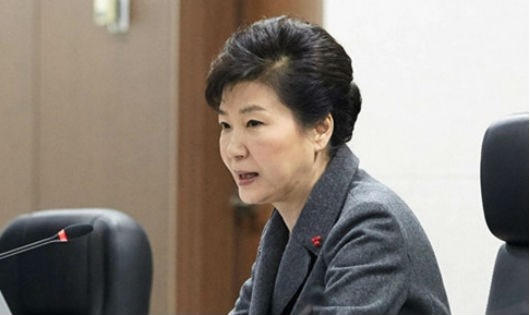 Tổng thống Hàn Quốc Park Geun - hye.