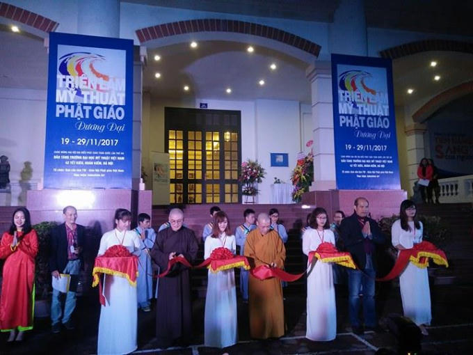 Khai mạc triển lãm Mỹ thuật Phật giáo đương đại 2017