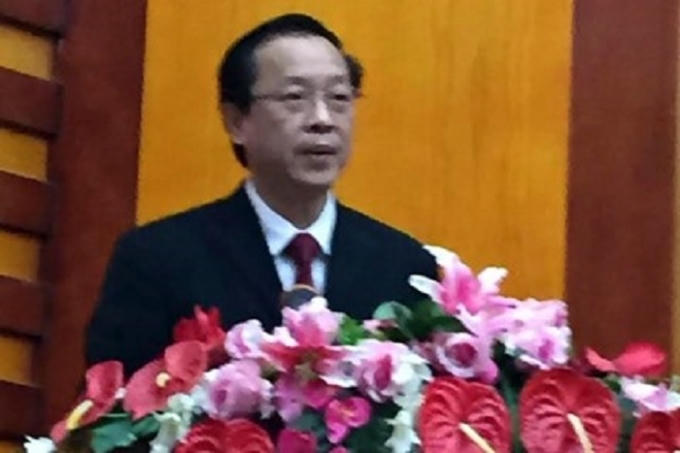 Ông Phạm Ngọc Thưởng phát biểu tại kỳ họp. Ảnh: TPO.