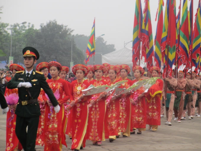 Toàn cảnh buổi Lễ dâng hương Giỗ Tổ Hùng Vương 10/3
