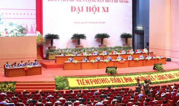 Quang cảnh Đại hội phiên thứ nhất.