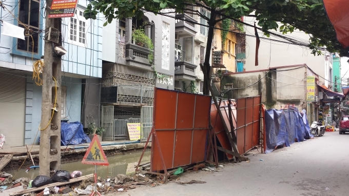 Khu đất do Trường ĐHSP Nghệ thuật TW quản lý trước đó bị thu hồi.