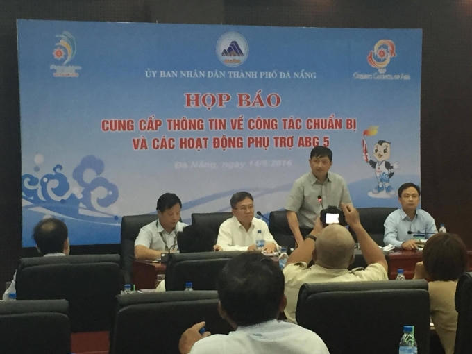Đà Nẵng tổ chức họp báo về công tác chuẩn bị tổ chức và hoạt động phụ trợ của thành phố phục vụ ABG5 vào chiều 14/9.