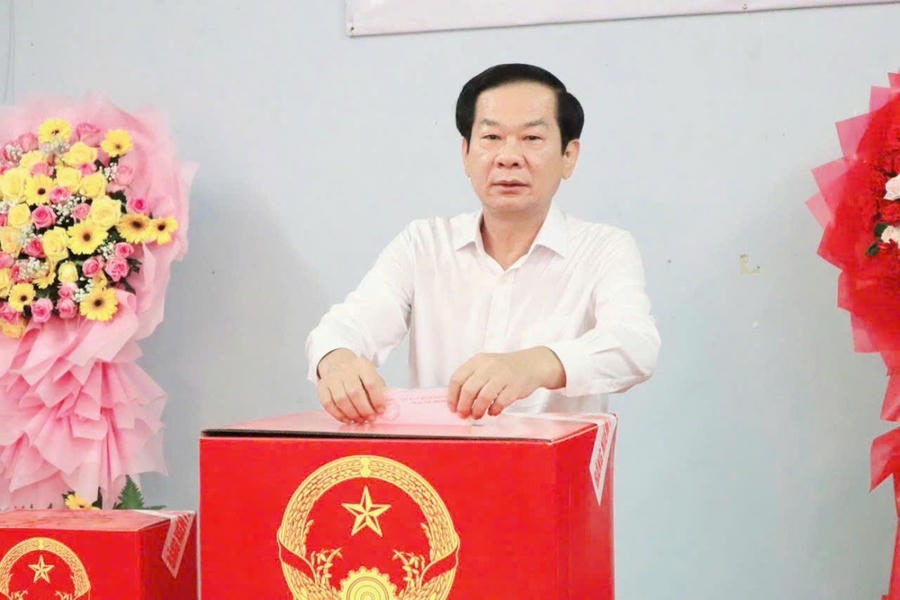 Ông Đỗ Thanh Bình - Ủy viên Ban Chấp hành Trung ương Đảng, Bộ trưởng Bộ Nội vụ, Phó Trưởng Ban Tổ chức Trung ương, Uỷ viên Hội đồng Bầu cử quốc gia