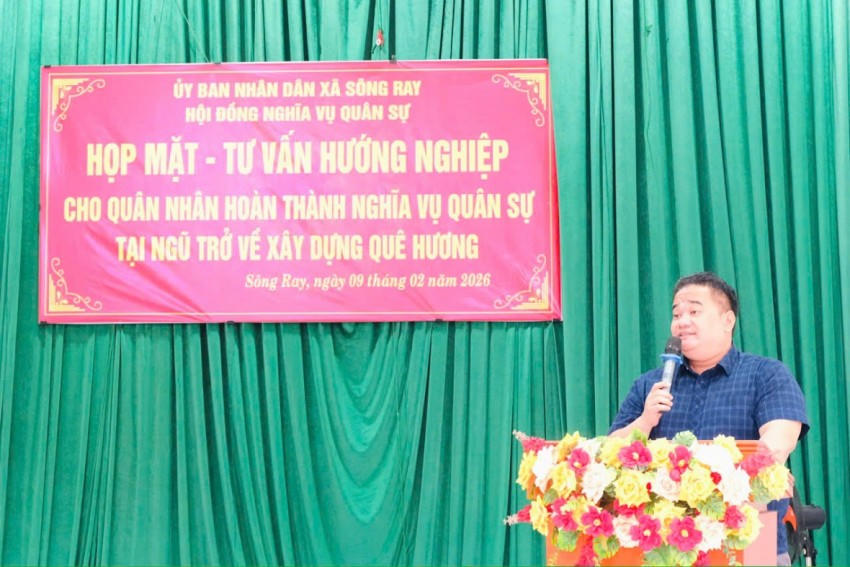 Ông Nguyễn Duy Khương - Chủ tịch HĐQT TổngCông ty 939, Phó Chủ tịch Hội Doanh nhân trẻ tỉnh Đồng Nai chia sẻ tại chương trình.