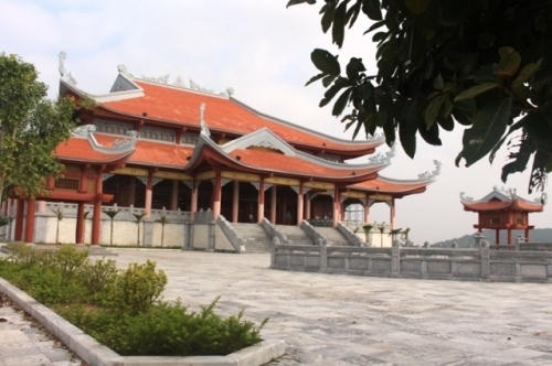 Khu đền thờ các Bà mẹ Việt Nam anh hùng. Ảnh: VH&amp;ĐS.