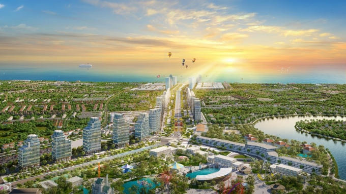 Khu đô thị Thương mại Dịch vụ Sun Grand Boulevard – dự án đẳng cấp tại Sầm Sơn (Ảnh phối cảnh)