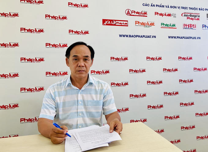 Ong Nguyen Xuan Man trinh bay buc xuc tai PLVN