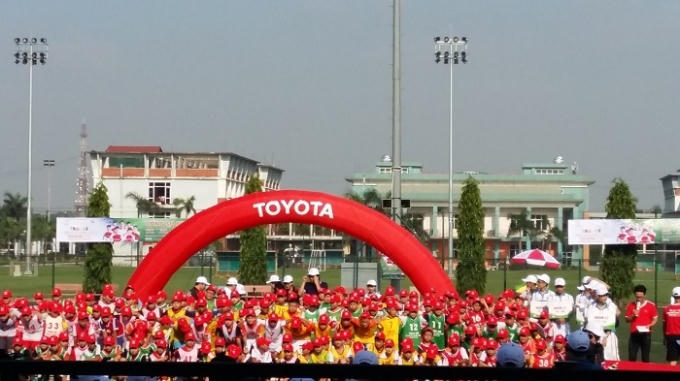 Vòng sơ tuyển trại hè bóng đá thiếu niên Toyota 2016 đã được khai mạc.
