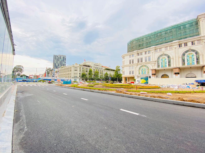 Cận cảnh những hình ảnh bên trong ga ngầm Nhà hát Thành phố của tuyến Metro Bến Thành - Suối Tiên - Ảnh 2.