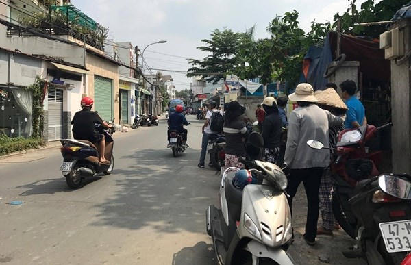 Hiện trường vụ việc. (Ảnh: báo Công lý)