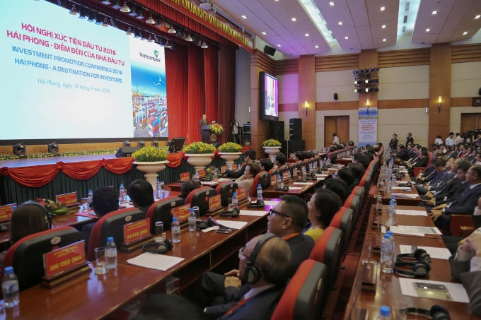 Hội nghị xúc tiến đầu tư thành phố Hải Phòng năm 2016 với chủ đề “Hải Phòng - Điểm đến của nhà đầu tư”