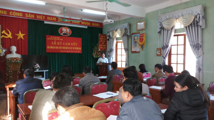 H&agrave; Giang Triển khai c&ocirc;ng t&aacute;c chỉ đạo tuyến về An to&agrave;n thực phẩm năm 2018.