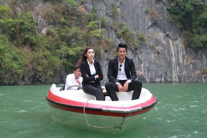 Mạc Hồng Qu&acirc;n đ&oacute;ng phim c&ugrave;ng Bằng Kiều, B&ugrave;i Anh Tuấn