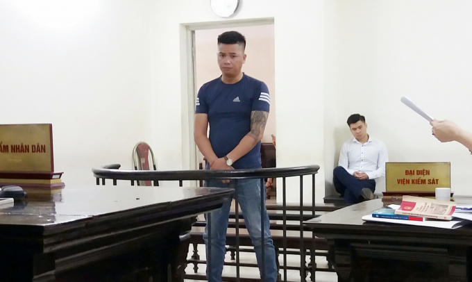 Bị cáo Phạm Văn Luật.