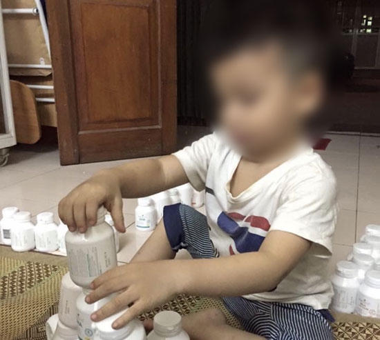Tùy tiện sử dụng vitamin ảnh hưởng đến sức khỏe của trẻ. Ảnh: Bảo Ngọc