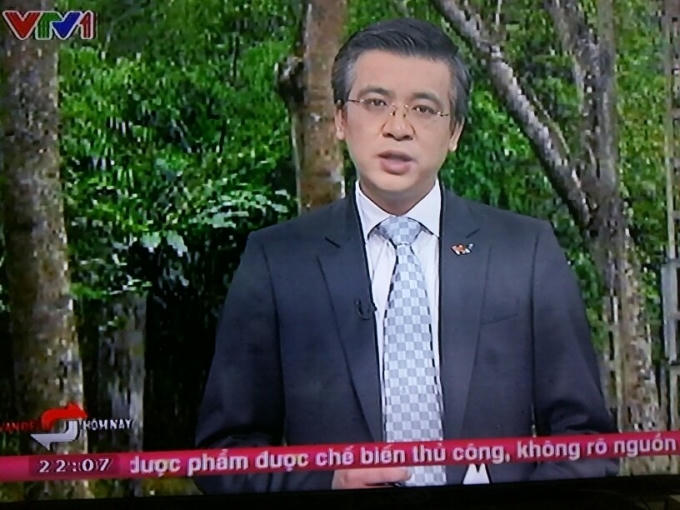 Những hình ảnh mới nhất về 'Người đàn ông thời sự' trên sóng VTV hôm 23/6.