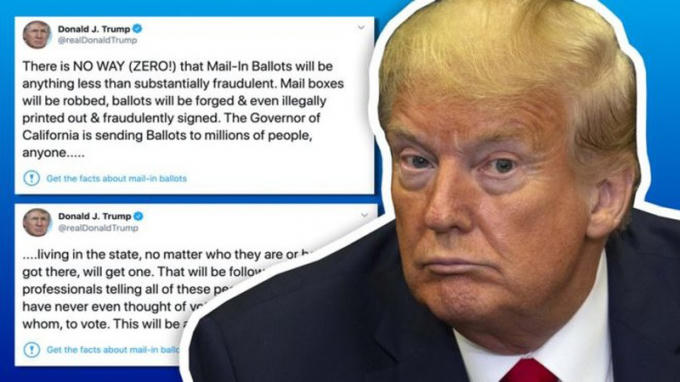 Twitter, Facebook là mạng xã hội được Trump sử dụng nhiều nhất.