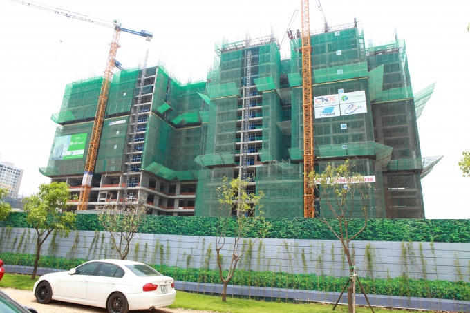 Ecolife Capitol xây xong sàn tầng 20, sẽ bàn giao căn hộ cho khách hàng vào quý 2/2017.