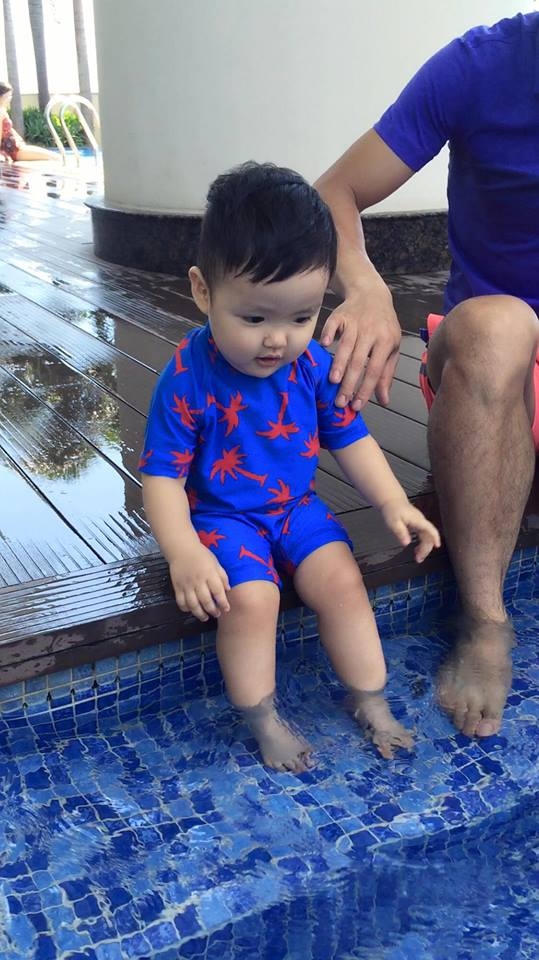 Từ khi lấy chồng và sinh con, Tâm Tít dừng hết mọi hoạt động trong showbiz để tập trung chăm sóc gia đình nhỏ của mình.